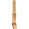 Ekena Millwork Davenport Timber Gable Bracket, Western Red Cedar, 108"W x 49"H x 5 1/2"D x 5 1/2"F, 11/12 Pitch GBW108X49X0606DAV00SWR - alternate 5